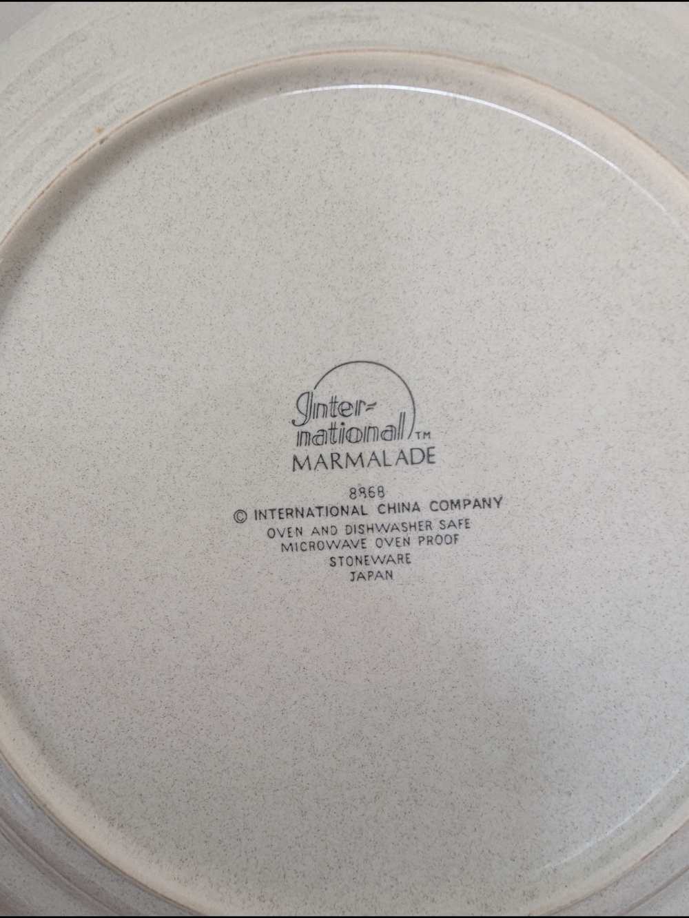 Serving Plate "12" Vintage International China “Marmalade”  – Made in Japan - Picture 8 of 8